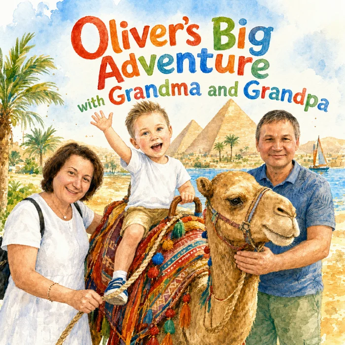 Oliver's Big Adventure with Grandma and Grandpa