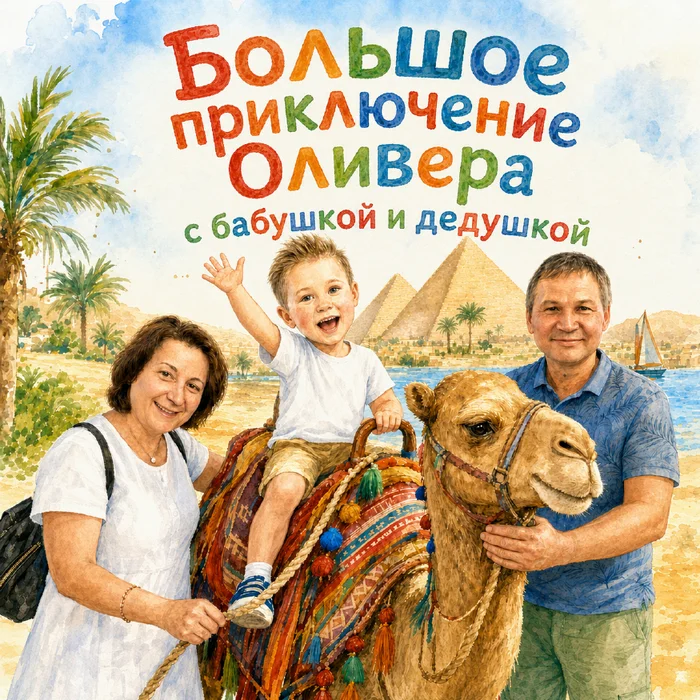 Большое путешествие Оливера с бабушкой и дедушкой