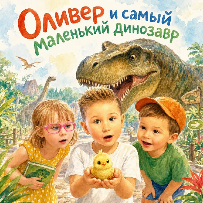 Оливер и самый маленький динозавр
