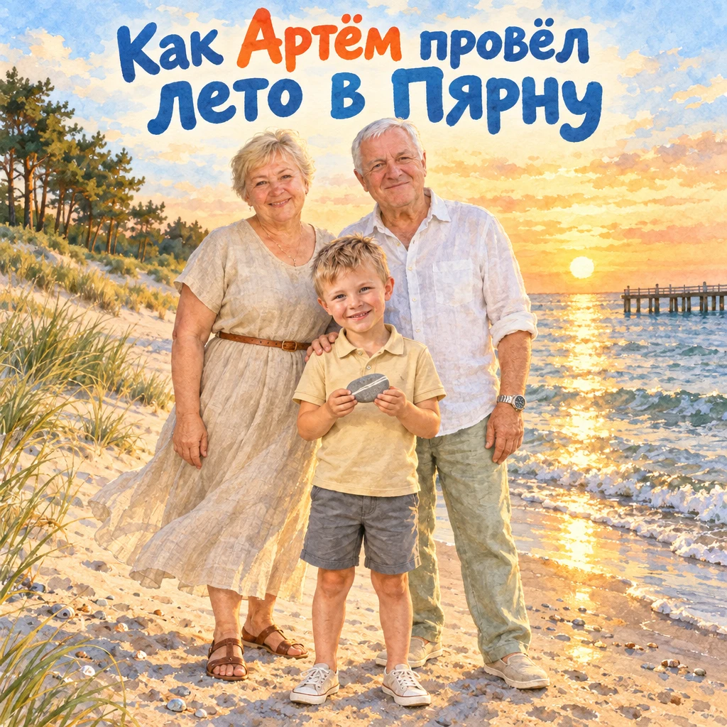Лето у бабушки в Пярну
