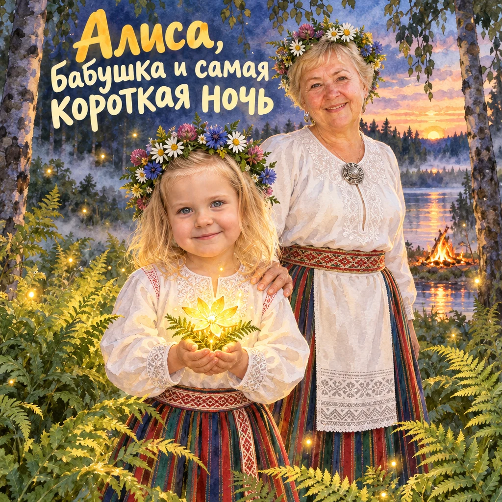 Алиса, бабушка и самая короткая ночь