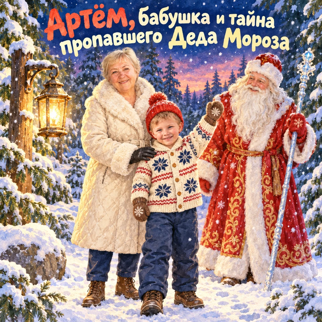 Артём, бабушка и тайна пропавшего Деда Мороза