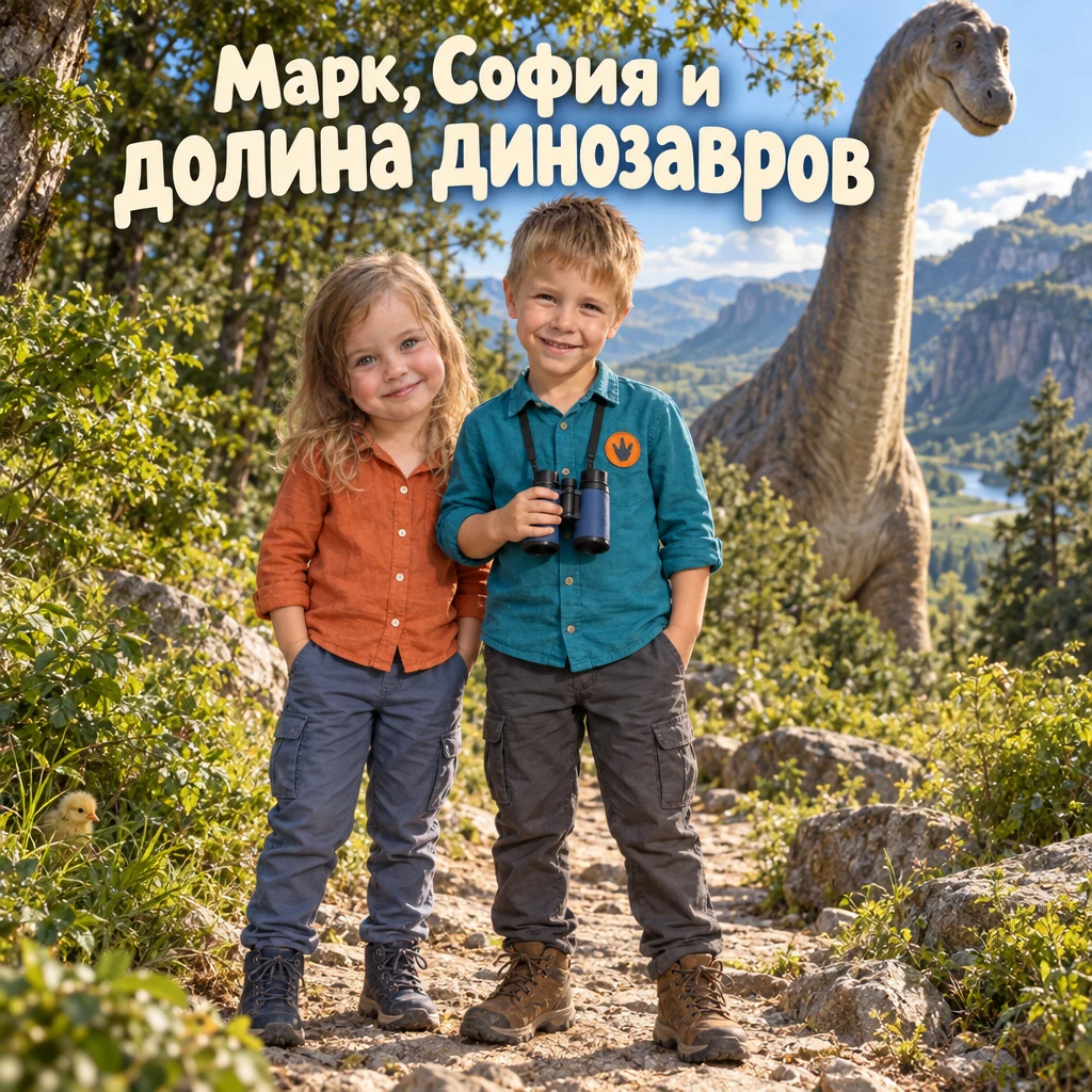Марк, София и долина динозавров