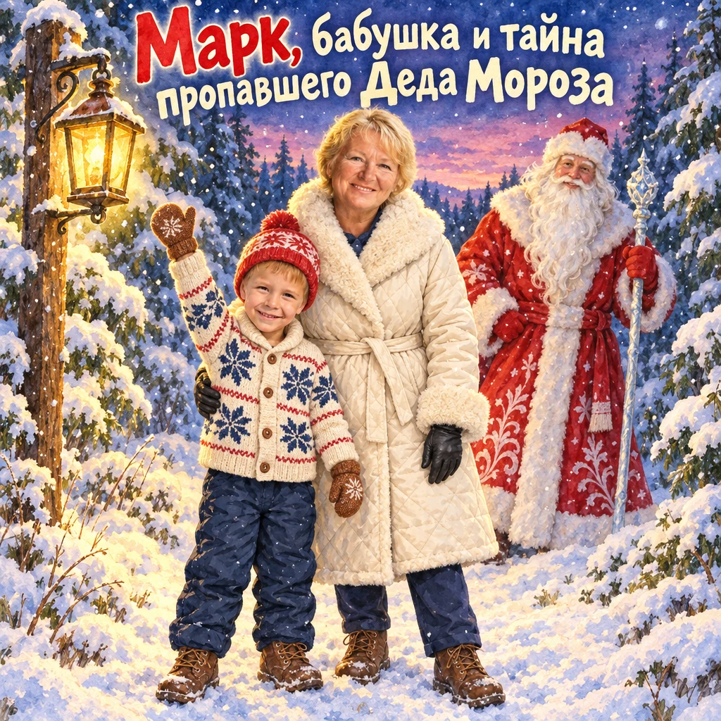 Марк, бабушка и тайна пропавшего Деда Мороза