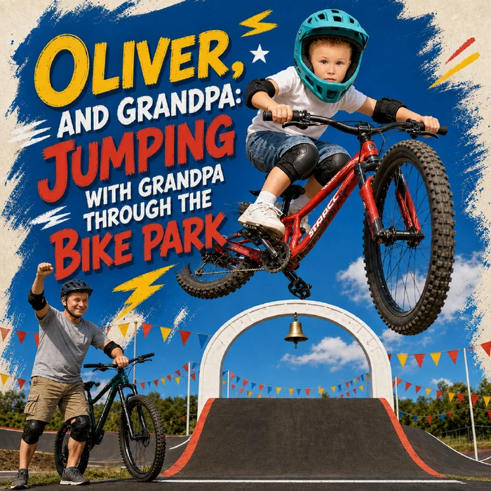Oliver and the Giant Pump Track