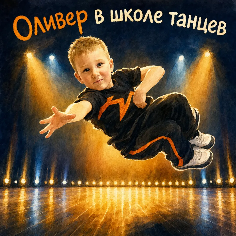 Именная книга про танцы