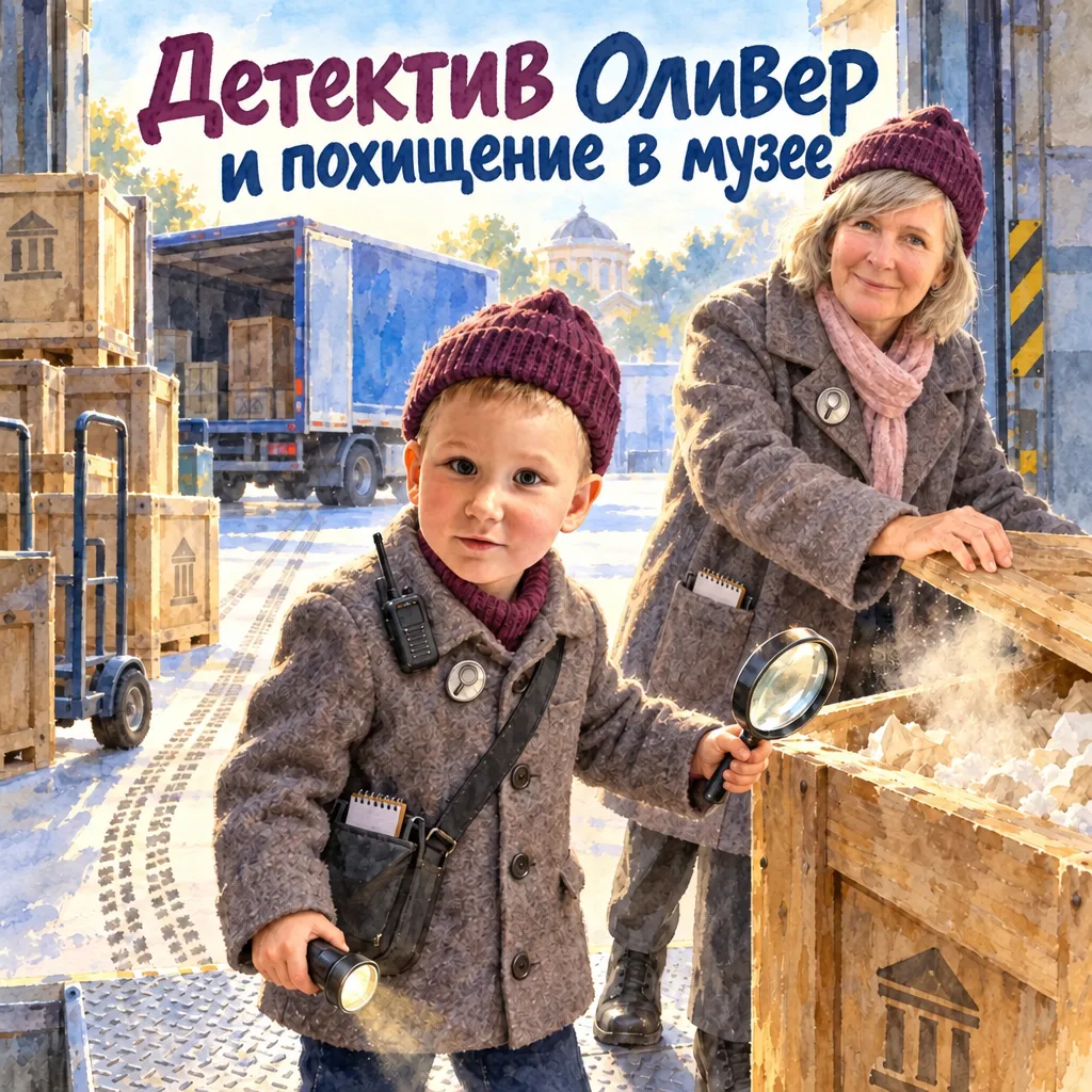 Оливер и похищение в музее