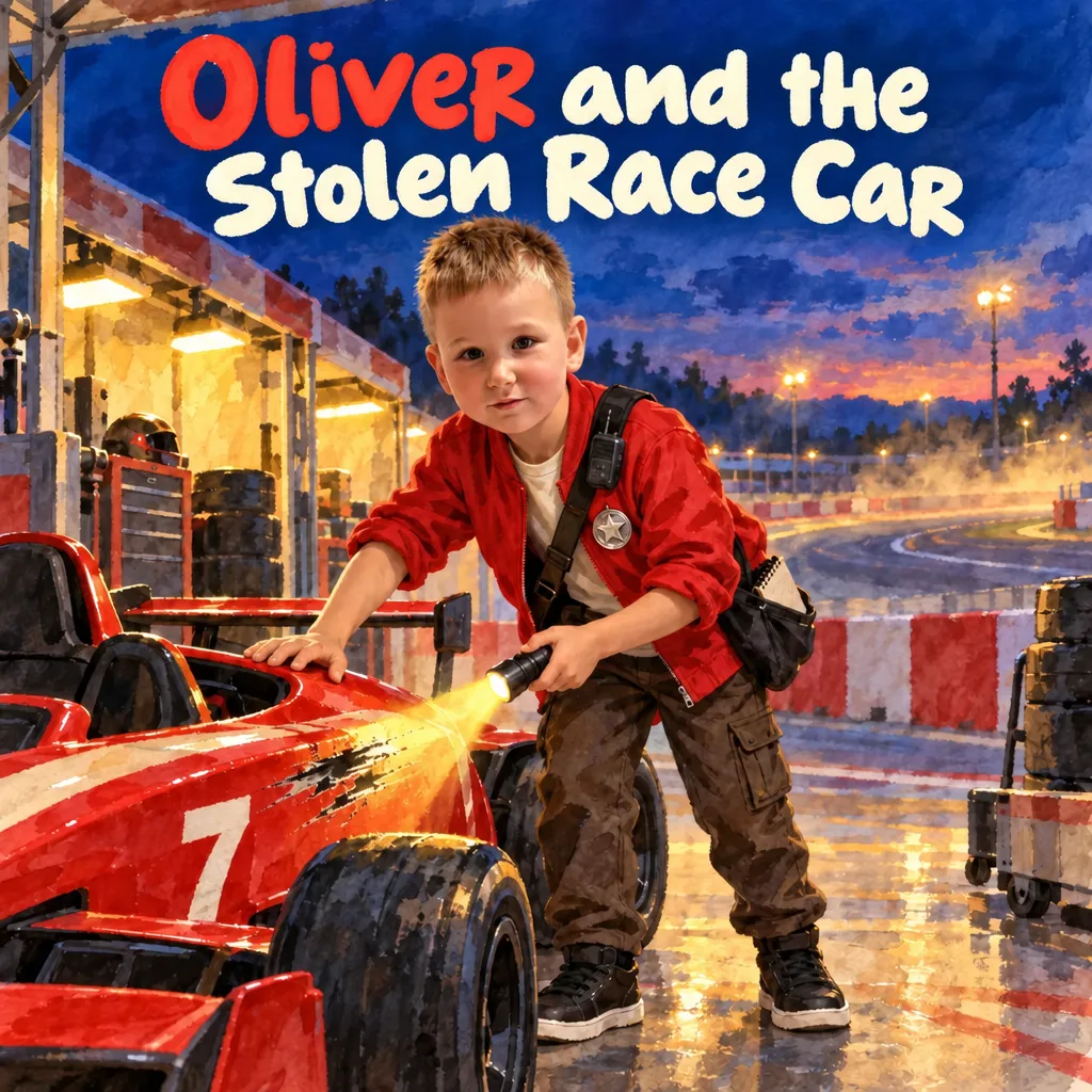 Oliver and the Stolen Race Car