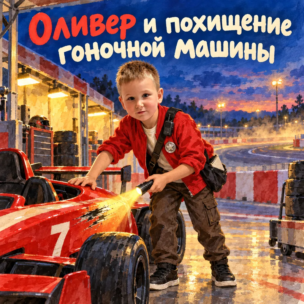 Оливер и похищение гоночной машины