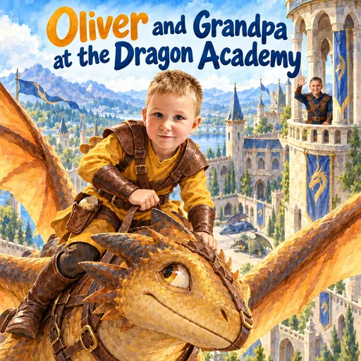 A dragon book starring your child