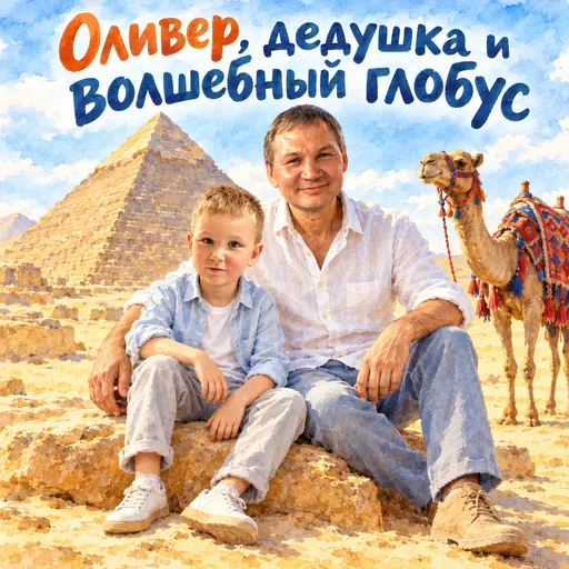 Книга-путешествие вокруг света с бабушкой и дедушкой