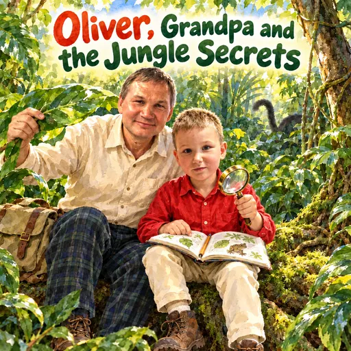 A jungle adventure book starring your child
