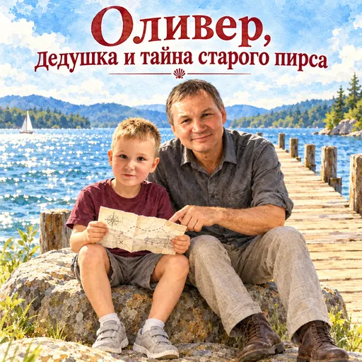 Книга про охоту за сокровищами у бабушки и дедушки