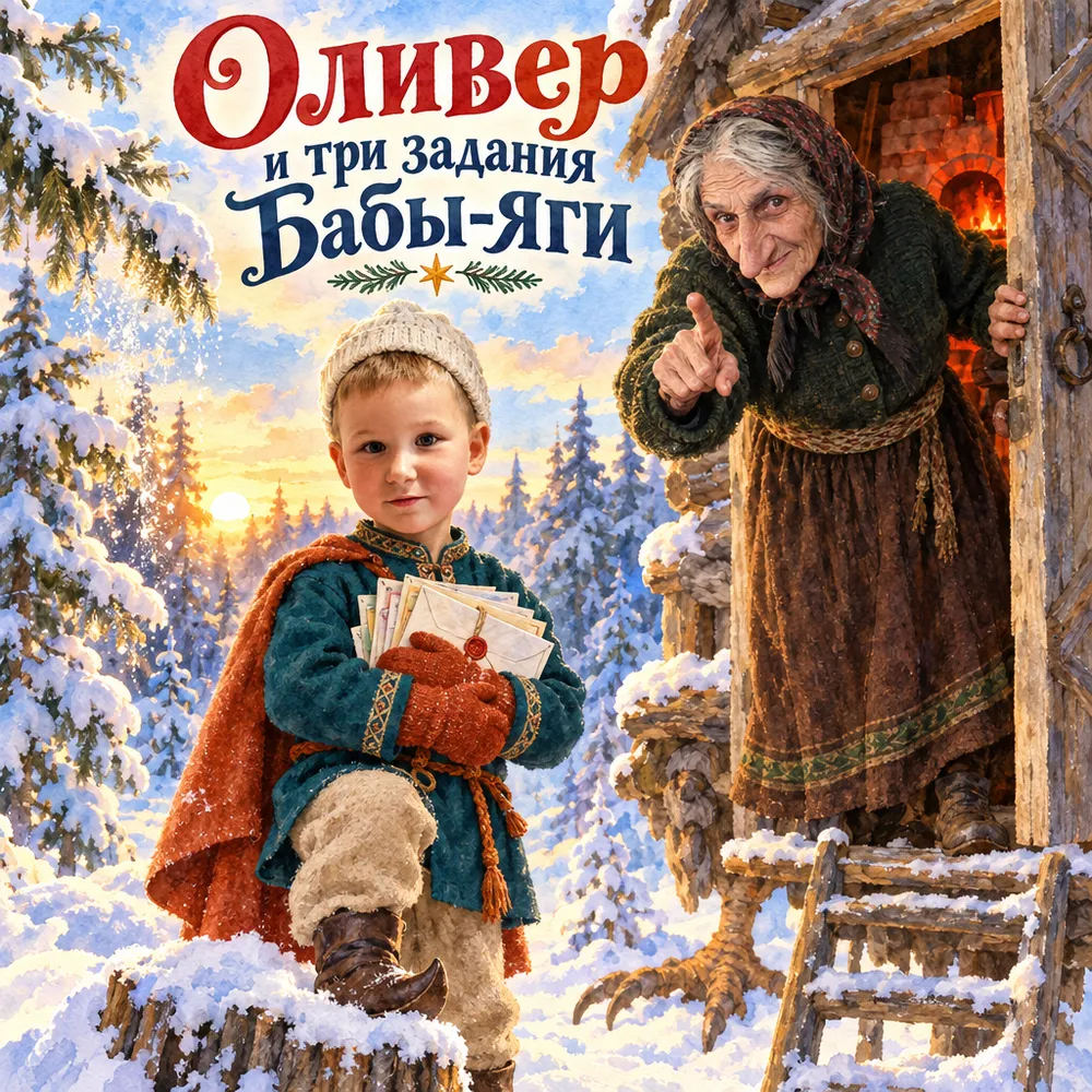 Оливер и три задания Бабы-яги