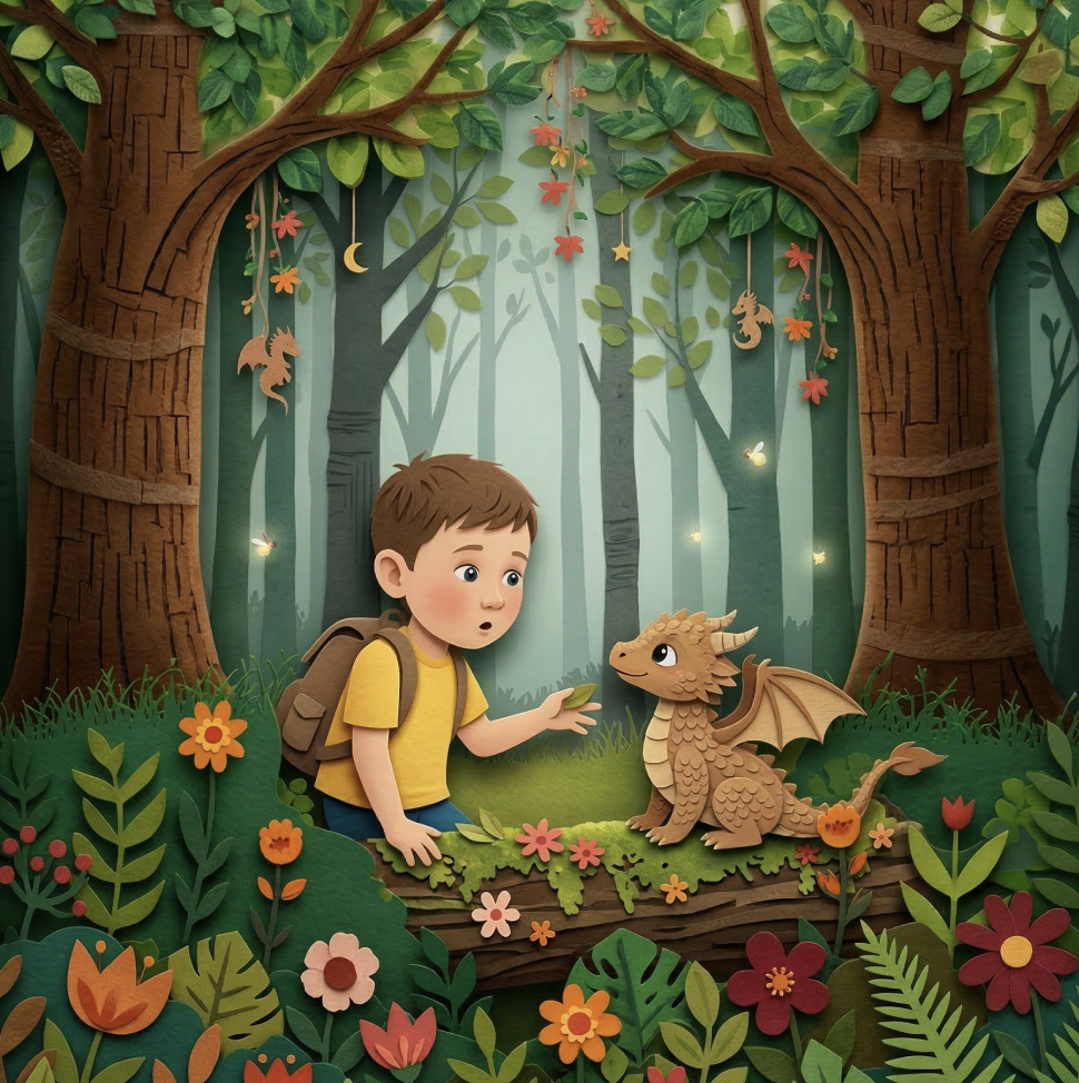 Paper Cut illustration style