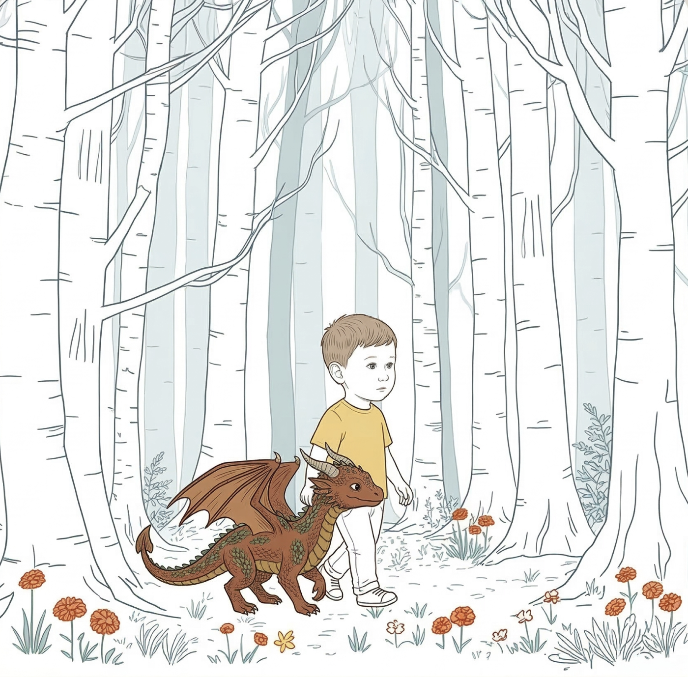 Hand-Drawn illustration style