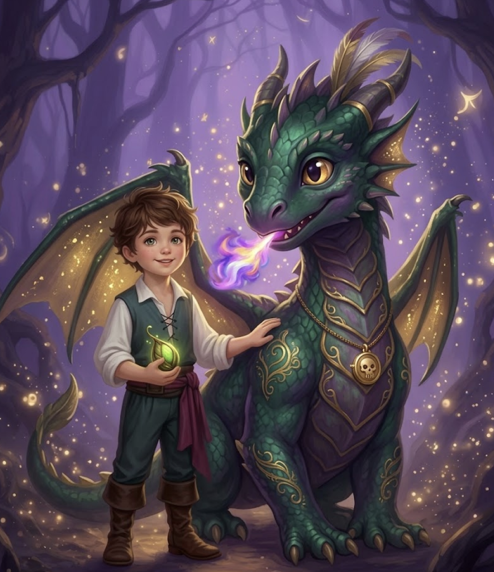 Painted illustration style