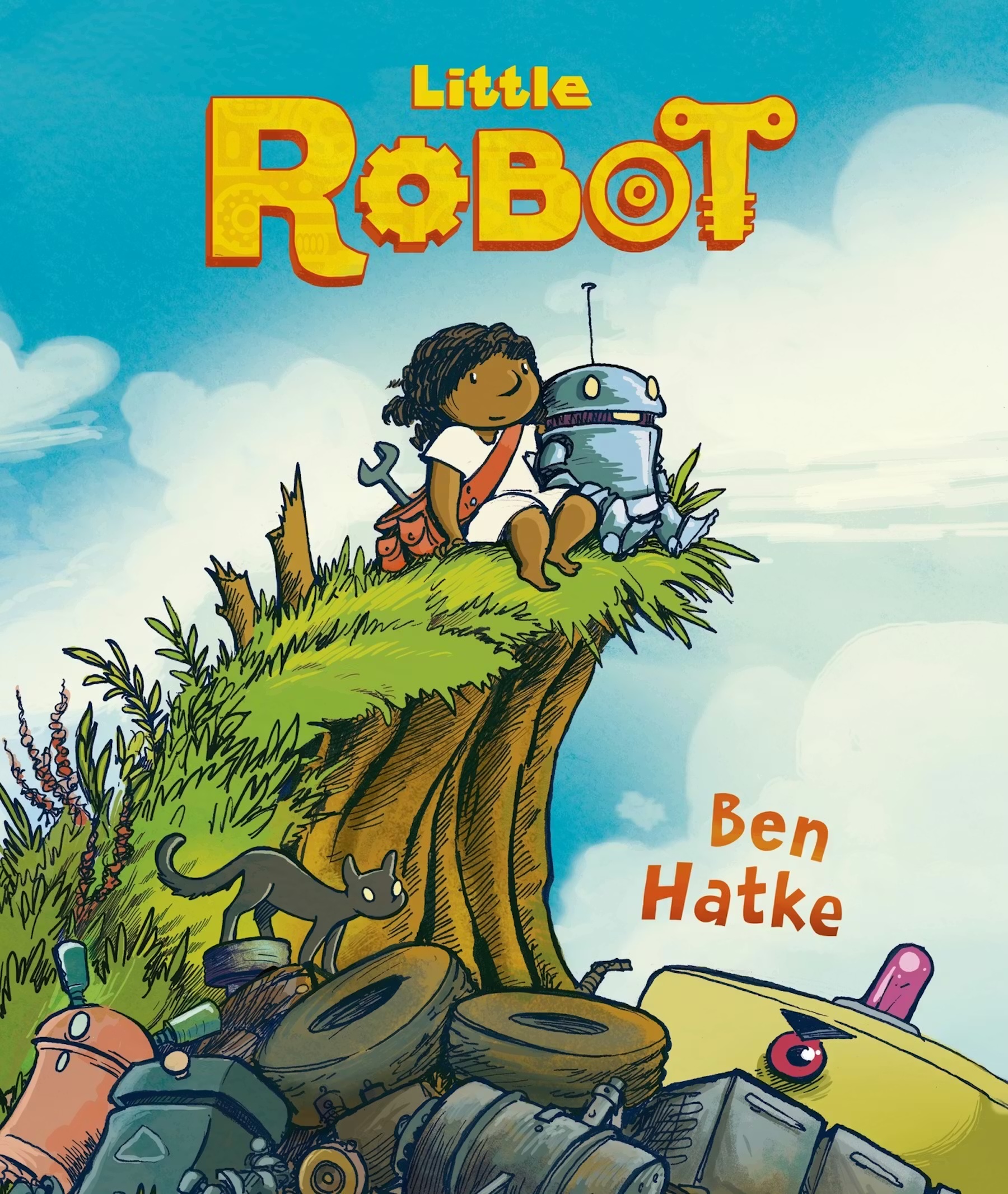 Little Robot picture book β a story Oli kept going back to on his own