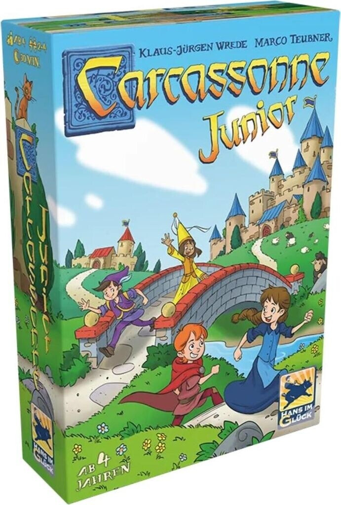 Carcassonne Junior — an easy tile-laying board game that's perfect for preschoolers