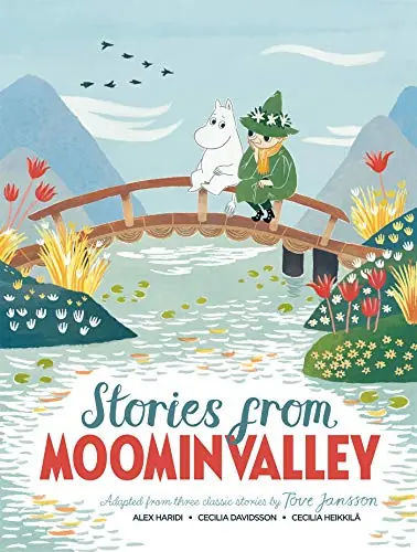 Stories from Moominvalley book cover — a calm bedtime read for 4 and 5 year olds